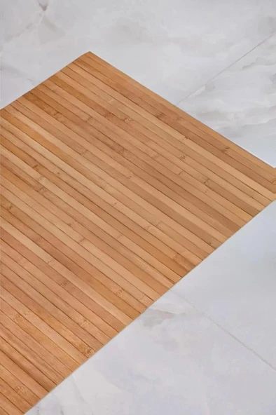 Digithome Kaymaz Taban Katlanabilir Çok Amaçlı Mat Dekoratif Banyo Paspası 70x45 Cm- 1403 - 3