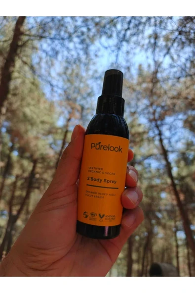 PURELOOK S,Body Organik Sertifikalı 125 ml Tüm Vücut Spreyi Sinek-Sivrisinek ve Haşere Kovucu ürün görseli