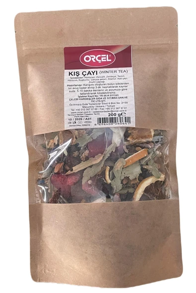 ORÇEL Kış Çayı 200gr. Karışık Kök ve Bitki - 1