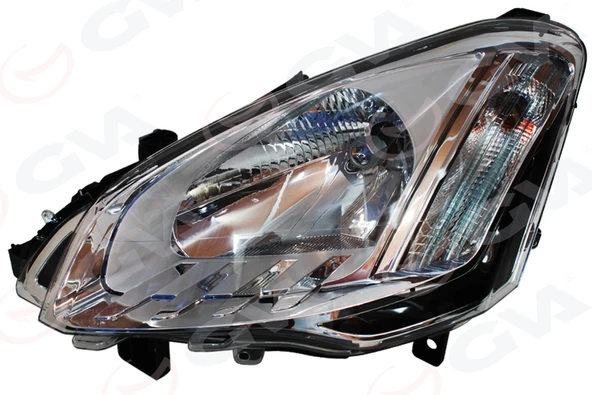 GVA 2050005 SOL FAR BERLINGO 12> ELEKTRİKLİ H4 MOTORLU LEDLİ 9806306180-9677202080 ürün görseli 1