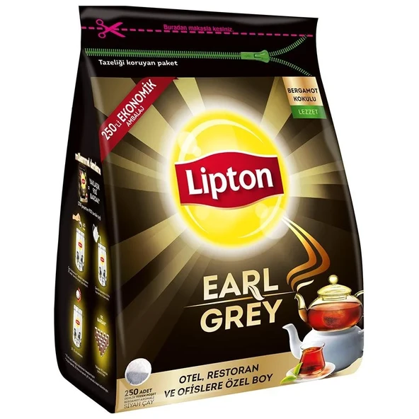Lipton, Earl Grey, Demlik Poşet Çay - 250' li ürün görseli