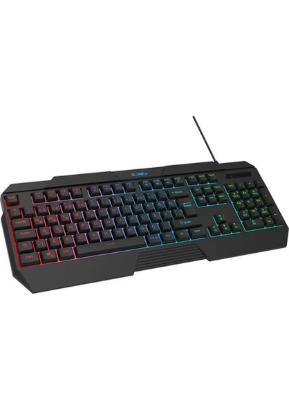 Claw's Thunderstrike Rgb Işıklandırma - 1000Hz Polling Rate - Örgü Kablolu Membran Oyuncu Klavyesi - 4