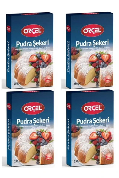 ORÇEL Pudra Şekeri 4x250 Gr. - 1