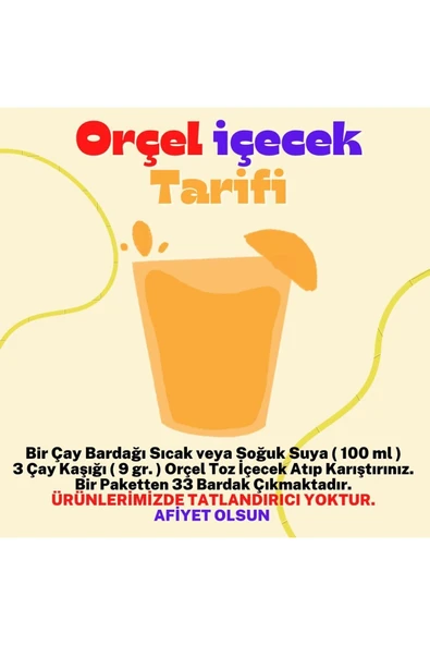 ORÇEL Toz Içecek Oralet Sıcak Soğuk Içim Karışık Set Tanışma Paketi 7 Adet - Resim 2