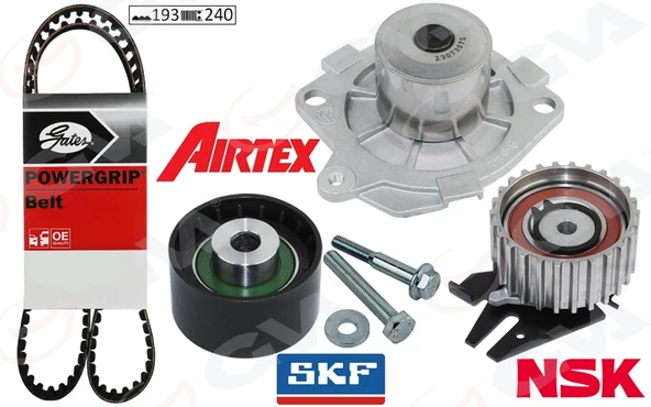 GVA 59WPK2914G DEVİRDAİMLİ EKSANTRİK GERGİ KİTİ 193x240 DOBLO 01 BRAVA-BRAVO- 96-01 -PALIO 00- MAREA 96- 1.9TD 7778565-55215666-46457742 ürün görseli 1