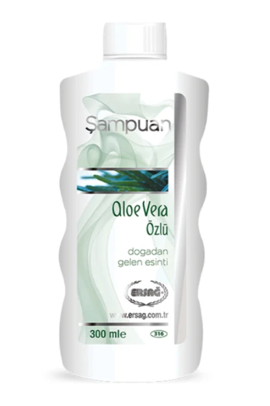 Ersağ Aloe Vera Özlü Şampuan 300 ml