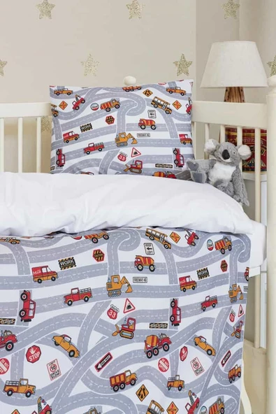 ROAD l Bebek Nevresim Takımı ürün görseli