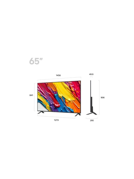 LG 65QNED82A6B 4K Ultra HD 65" 165 Ekran Uydu Alıcılı webOS Smart QNED TV - 2