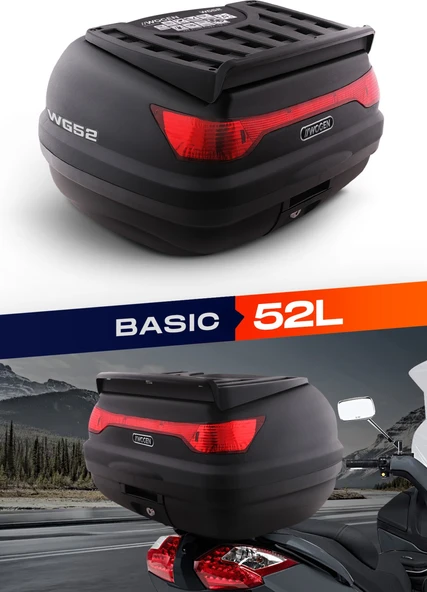 WG52 Arka Çanta 52 L Basic (Siyah) - 4