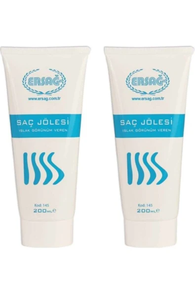 Ersağ Ersağ Saç Jolesi Islak görünüm 2X200 ml. ürün görseli 1