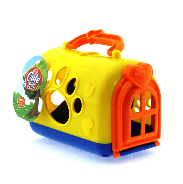 Taşıma Çantalı Peluş Gri Yavru Kedi - 4