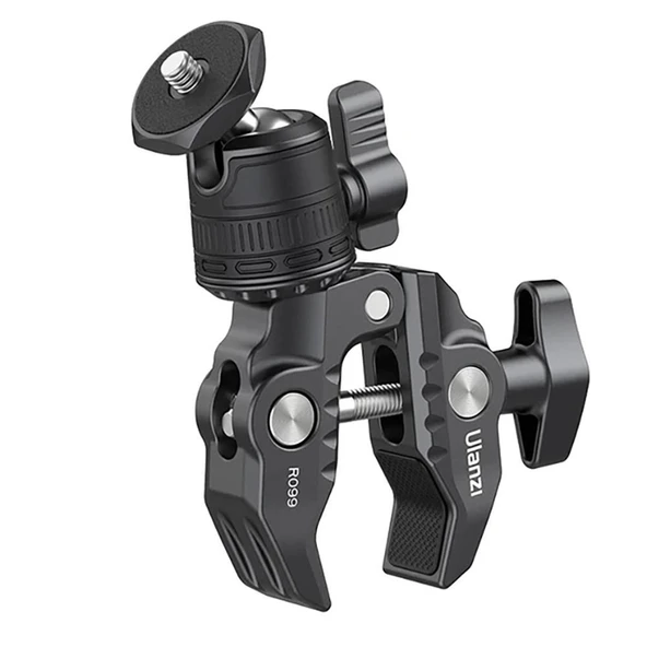 Ulanzi R099 Clamp Mount Mini Ball Head ürün görseli