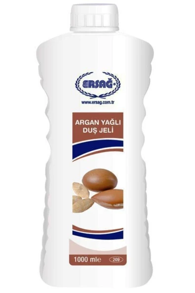 Ersağ Bitkisel Argan Yağlı Duş Jeli 1000 Ml-