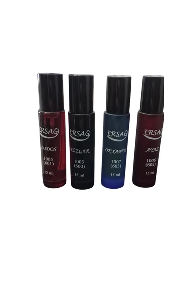Ersağ LODOS +RÜZGAR +OKYANUS +AYAZ ERKEK PARFÜM 15 ML