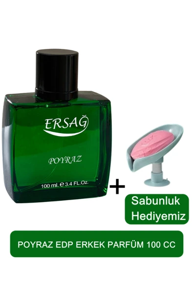 Ersağ Poyraz Erkek Parfüm 100cc - Sabunluk Hediyemiz 1001-05 ürün görseli 1