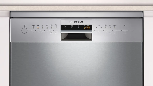 Profilo BM6380MA D Enerji Sınıfı 6 Programlı 13 Kişilik Bulaşık Makinesi - Resim 2