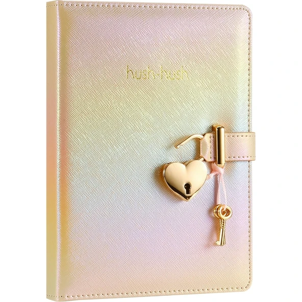 Victoria S Journals Hush Hush Kilitli Metalik Def