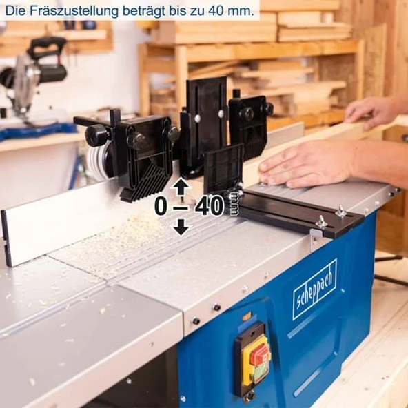 Scheppach Tezgah Freze HF50 - 4