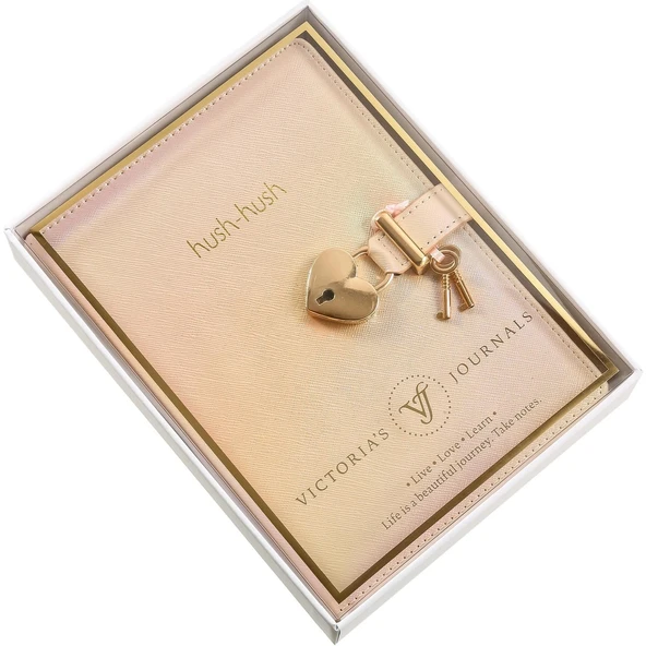 Victoria S Journals Hush Hush Kilitli Metalik Def - 4