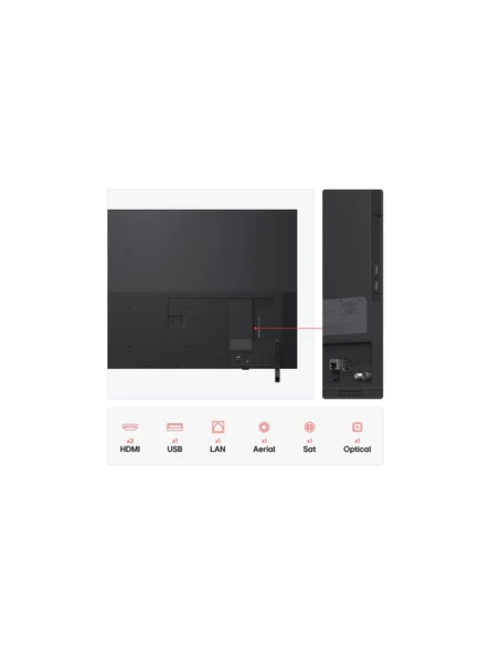 LG 65QNED82A6B 4K Ultra HD 65" 165 Ekran Uydu Alıcılı webOS Smart QNED TV - 4
