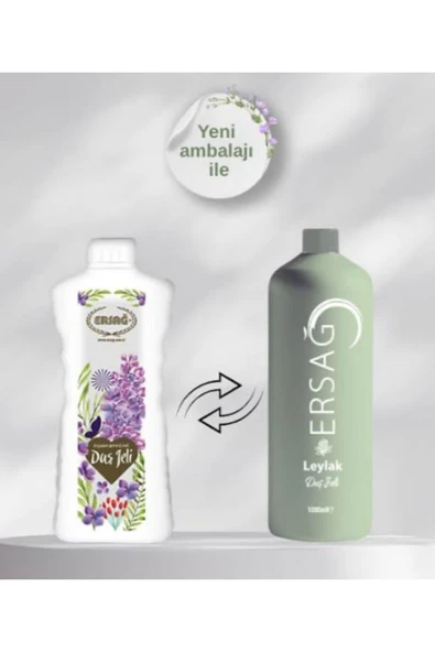 Ersağ Leylak Kokulu Duş Jeli 1000 ml (YENİLENEN YENİ AMBALAJI) - 1