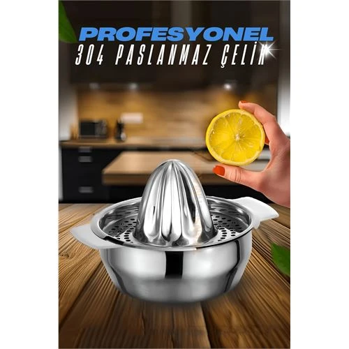 ModaCar Limon Sıkacağı 304 Paslanmaz Çelik Meyve Sıkacağı  Profesyonel ürün görseli 1