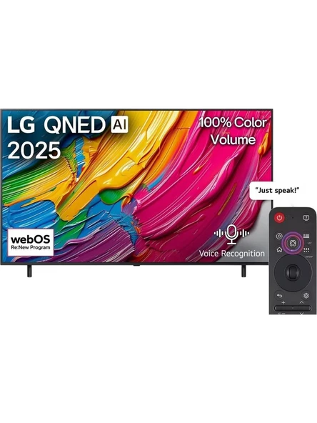 LG 75QNED80A6A 4K Ultra HD 75" 190 Ekran Uydu Alıcılı webOS Smart QNED TV - 1