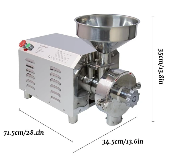 Dalle HK-860 Kuru Gıda,Baharat Öğütme Değirmeni - 4