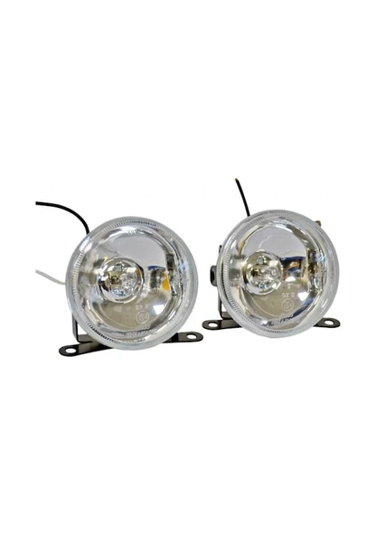 Carub 12v Sis Lambası Yuvarlak 9 Cm Beyaz Tampon İçi Br3031301 - 1