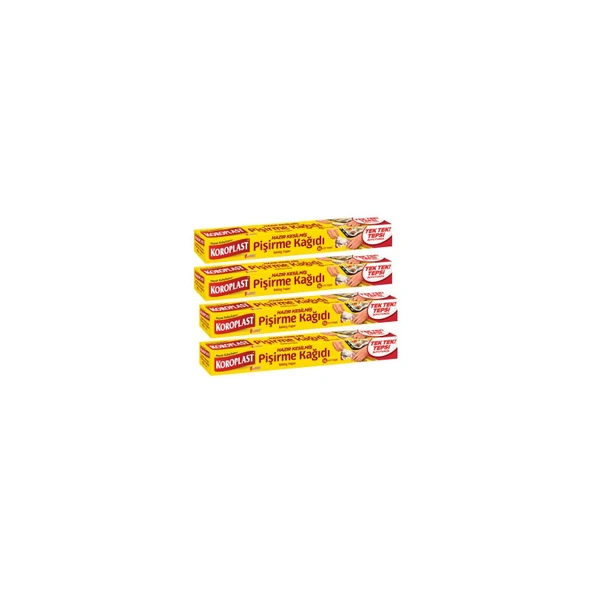 Koroplast Pişirme Kağıdı Hazır Kesilmiş 16'lı X4 ürün görseli