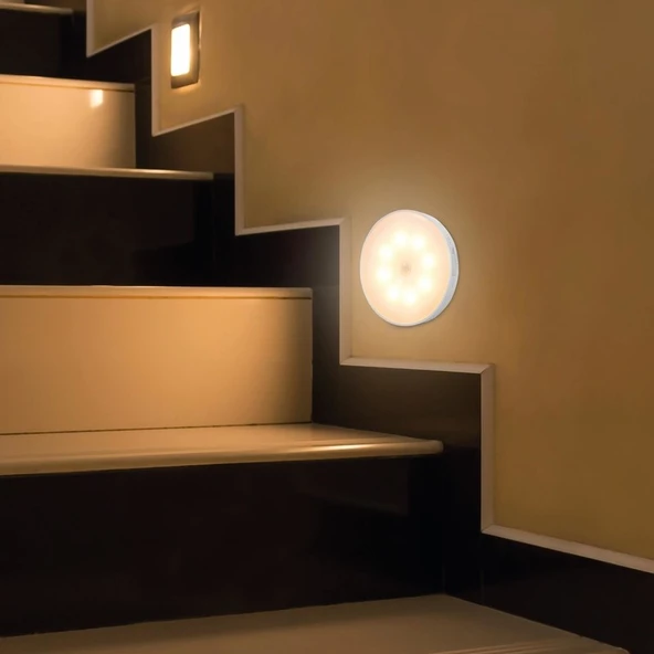 House Pratik Ampul House HP06 Hareket Sensörlü LED Ampul 1-10W 3000K 2G11 Beyaz Gövde – Kompakt Tasarım ve Enerji Tasarrufu - Resim 4