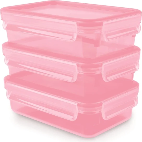 Tefal Masterseal Fresh Food 0.8 Litre 3'lü Saklama Kabı - Resim 2