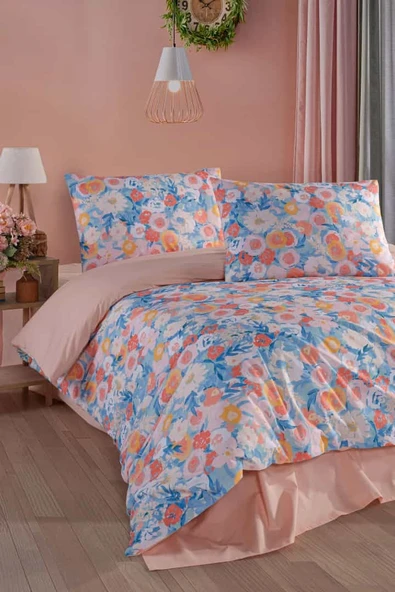 Elise %100 Pamuk Çift Kişilik Nevresim Takımı - Resim 2