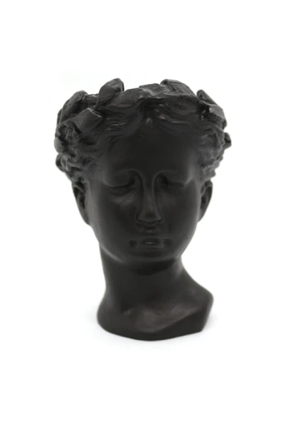 El Yapımı Antik Helen Biblo Saksı Küçük 15 Cm - 1