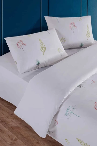 Tilia %100 Pamuk Çift Kişilik Nevresim Takımı - Resim 3