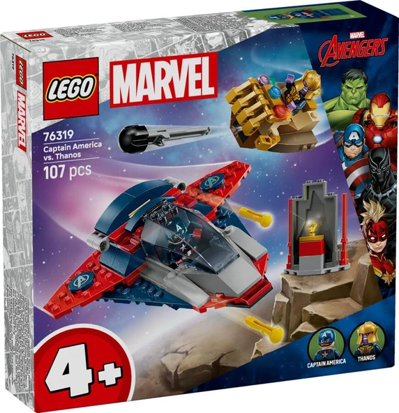 LEGO Super Heroes 76319 Captain America vs. Thanos ürün görseli