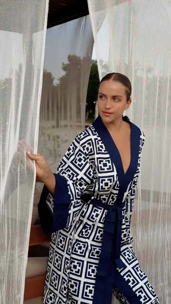 Saten Kimono Takımı (Çanta Hediyeli) ürün görseli