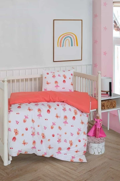 CHERRY l Bebek Nevresim Takımı - Resim 3