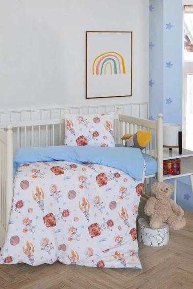 SPACE l Bebek Nevresim Takımı - Resim 3