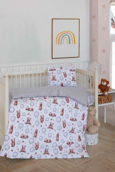 BEAR l Bebek Nevresim Takımı - Resim 3