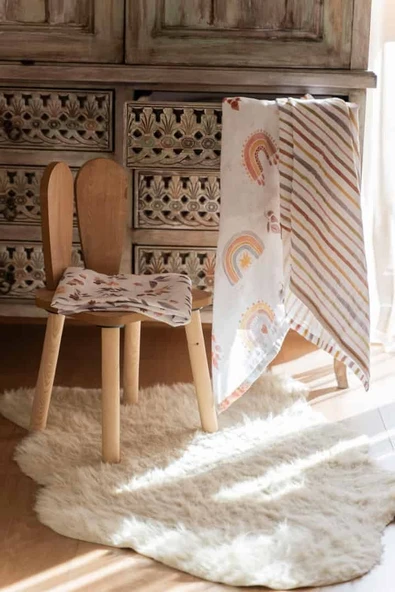 Rainy Müslin Çok Amaçlı Örtü/Battaniye ürün görseli