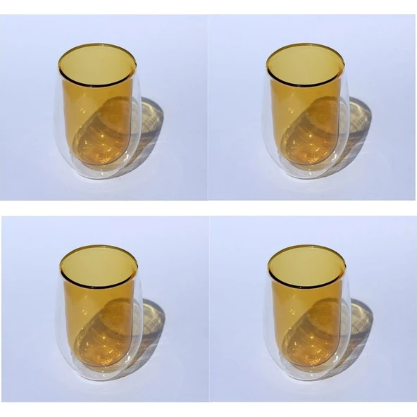 Glass In Love Sahra Borosilikat Bardak 350 cc (4 Adet)