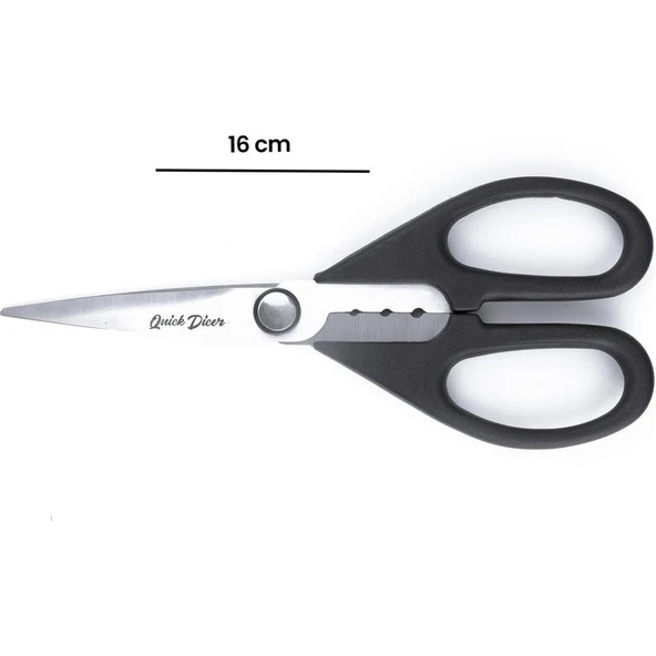 Quick Dicer Çok Amaçlı Mutfak Makası - Resim 3