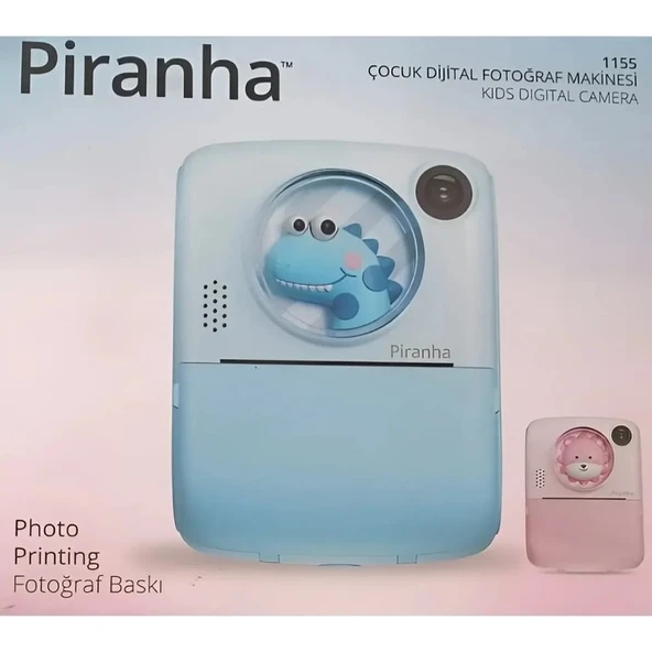 Piranha Çocuk Fotoğraf Makinesi ürün görseli
