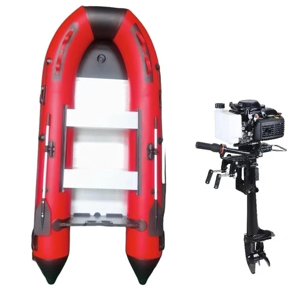 Tomking TK144FC Motor Ve TK-RIB-300 Alüminyum Tabanlı Şişme Bot Seti