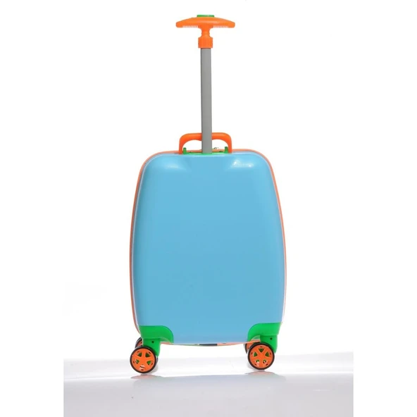 Mybag Mybag84973 Mavi Erkek Çocuk Kabin Boy Valiz - Resim 3