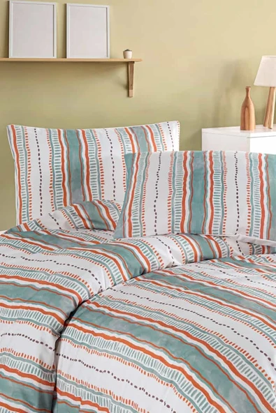 Sahara %100 Pamuk Çift Kişilik Nevresim Seti - Resim 5