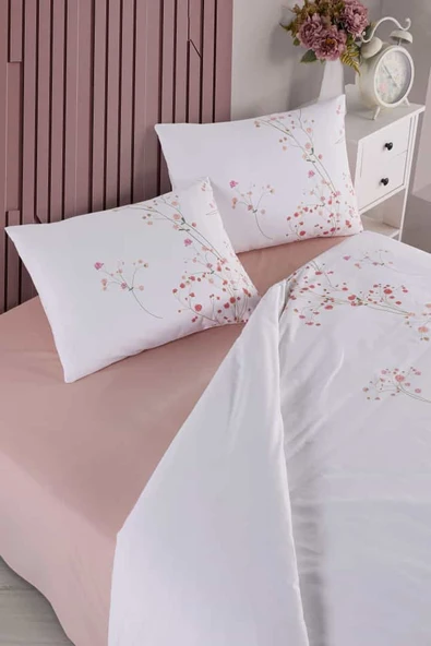 Bely %100 Pamuk Çift Kişilik Nevresim Takımı - Resim 3