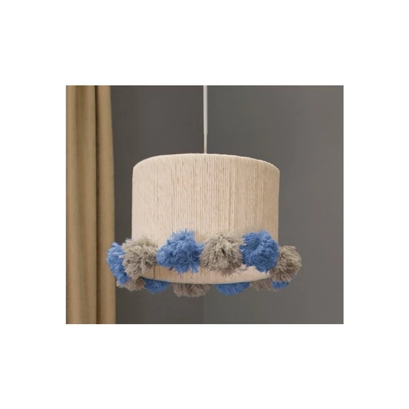 Decolove Dekoratif Ponponlu Avize ürün görseli