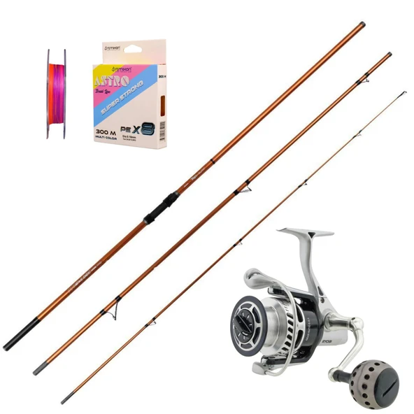 Ryobi TT Power 8000 - Okuma Trio Rex 420cm Surf Olta Seti ürün görseli